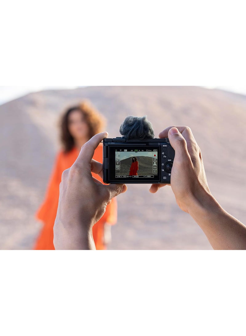 Sony Alpha ZV-E10 II Kit, Body + Lens, APS-C interchangeable-lens vlog camera, With 16-50 mm Lens, 26.0 MP, Exmor CMOS Sensor, Black, UAE Model - Image 5