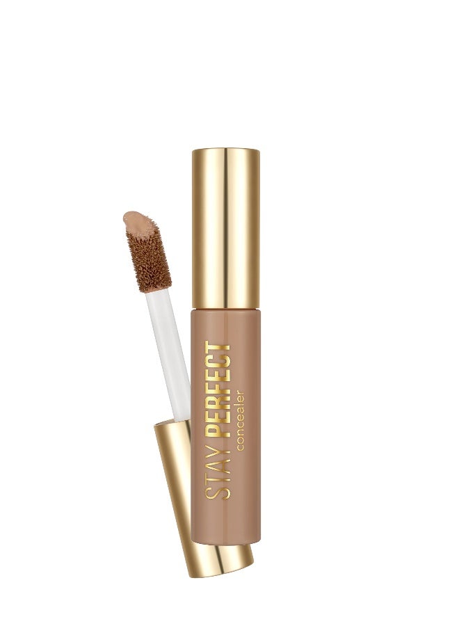 flormar Stay Perfect Concealer – 008 Golden Beige – Buildable, Long-Wear, Matte Finish, High Pigment, Blendable Golden Beige - Image 1