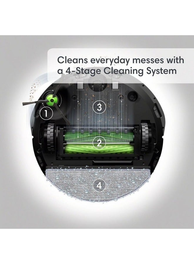 Roomba Combo i5+ Wifi Connected Robot Vacuum & Mop - Automatically Vacuums And Mops With Interchangeble Bins 360 ml 700 W i557840 Grey - pnsku/N70099755V/45/_/1732102254/d2c0102a-3b2b-45ee-a7b8-093b36db6d43