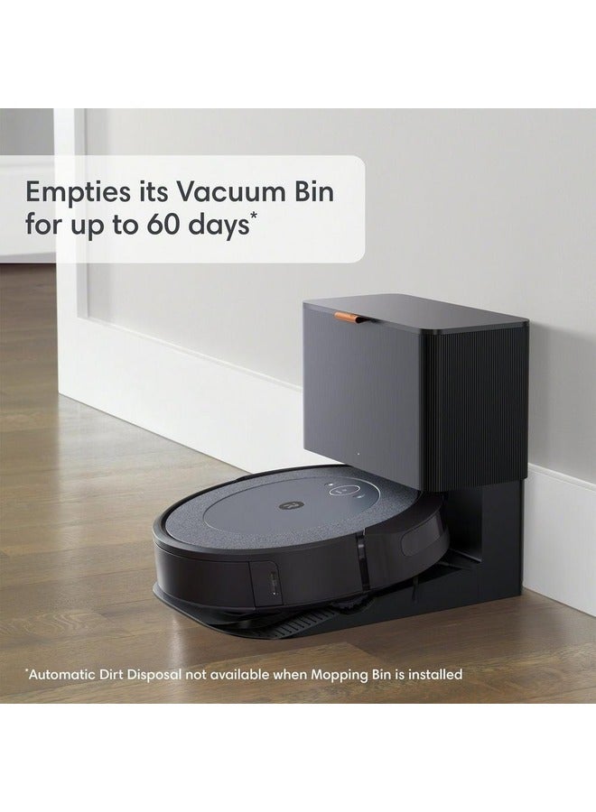 Roomba Combo i5+ Wifi Connected Robot Vacuum & Mop - Automatically Vacuums And Mops With Interchangeble Bins 360 ml 700 W i557840 Grey - pnsku/N70099755V/45/_/1732102256/402ccfeb-e550-4376-82d5-f9eef8baf6f1