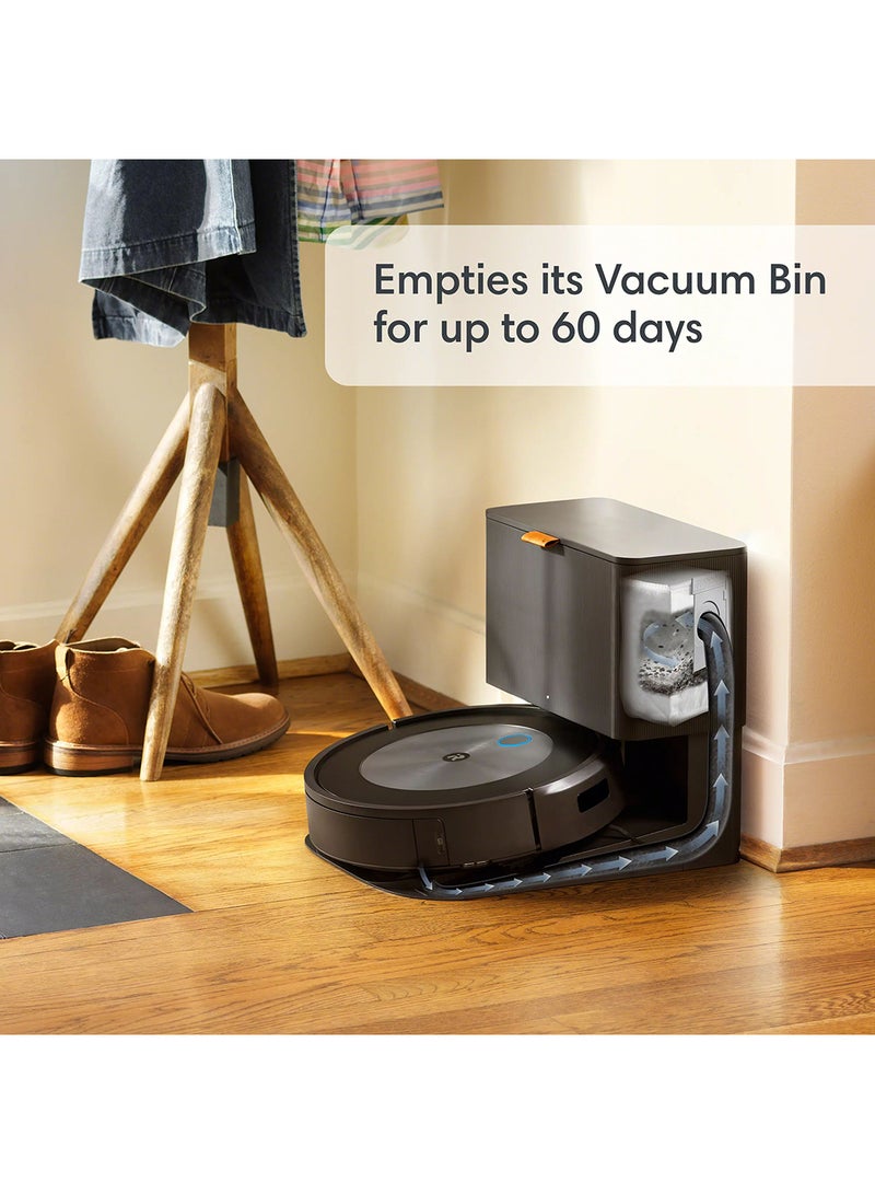 iRobot - Roomba Combo j5+ Wifi Connected Robot Vacuum & Mop - Automatically Vacuums And Mops Without Needing To Avoid Carpets, Identifies & Avoids Obstacles, Smart Mapping, Alexa, Ideal For Pets 360 ml 700 W j557840 Black - Image 1