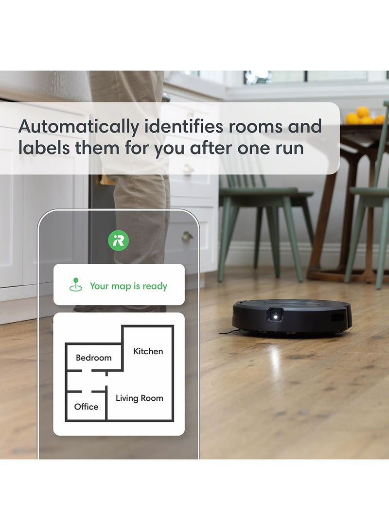iRobot - Roomba Combo j5+ Wifi Connected Robot Vacuum & Mop - Automatically Vacuums And Mops Without Needing To Avoid Carpets, Identifies & Avoids Obstacles, Smart Mapping, Alexa, Ideal For Pets 360 ml 700 W j557840 Black - Image 1