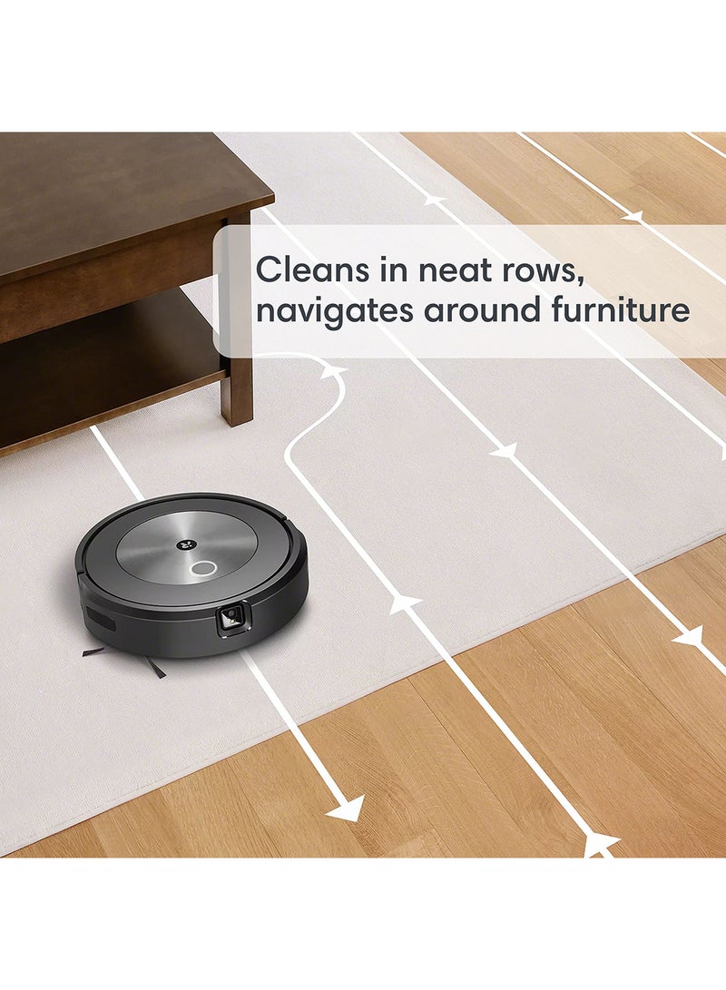 Roomba Combo j5+ Wifi Connected Robot Vacuum & Mop - Automatically Vacuums And Mops Without Needing To Avoid Carpets, Identifies & Avoids Obstacles, Smart Mapping, Alexa, Ideal For Pets 360 ml 700 W j557840 Black - pnsku/N70099756V/45/_/1731506802/e51fef71-5243-46b0-984b-5c11d94d6ec2