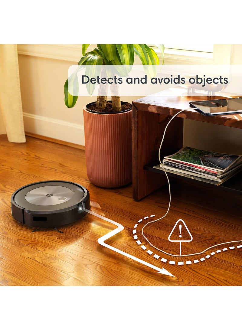 iRobot - Roomba Combo j5+ Wifi Connected Robot Vacuum & Mop - Automatically Vacuums And Mops Without Needing To Avoid Carpets, Identifies & Avoids Obstacles, Smart Mapping, Alexa, Ideal For Pets 360 ml 700 W j557840 Black - Image 1