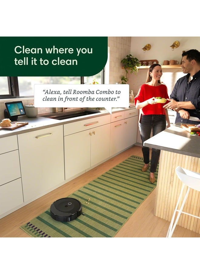 Roomba Combo Max 10  Wifi Connected Robot Vacuum & Mop - Automatically Vacuums And Mops With Double Scrub And Auto Wash Dock 313 ml 700 W X085840 Black - pnsku/N70099757V/45/_/1732098869/9b01111f-2b8c-4cb1-9451-0d89cb260bcf