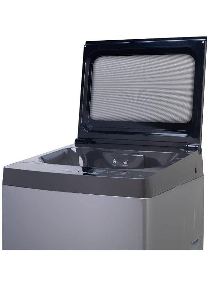 Toshiba - Top Load Washing machine 11 Kg Silver AW-UK1100HUPEG(SK) AW-UK1100HUPEG(SK) Silver - Image 1