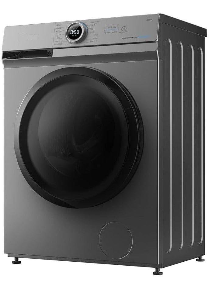 Automatic Washing Machine Front Load 7 KG 1400 RPM Inverter motor steam function 15 Washing programs MF100W70B/TT MF100W70B/TT Titanium Grey