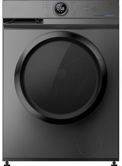 Midea Automatic Washing Machine Front Load 8 KG 1400 RPM Inverter motor steam function 15 Washing programs MF100W80B/TT MF100W80B/TT Titanium Grey  - Image 2
