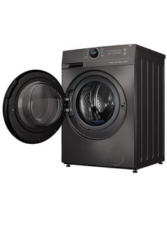 Midea Front Load Automatic Washing Machine 9 KG 1400 RPM Inverter motor steam function 15 Washing programs Auto Clean Turbo Add Garment MF200W90B/TT MF200W90B/TT Titanium Grey  - Image 2