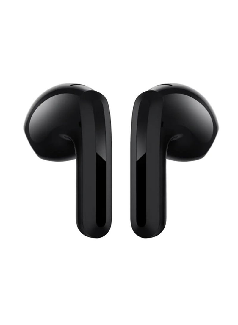 Xiaomi - Redmi Buds 6 Active | Wind Noice Cancellation for Calls | 2-Mic Reduction for Calls | Up to 30 Hrs Long Battery with Charging Case Black - Image 1