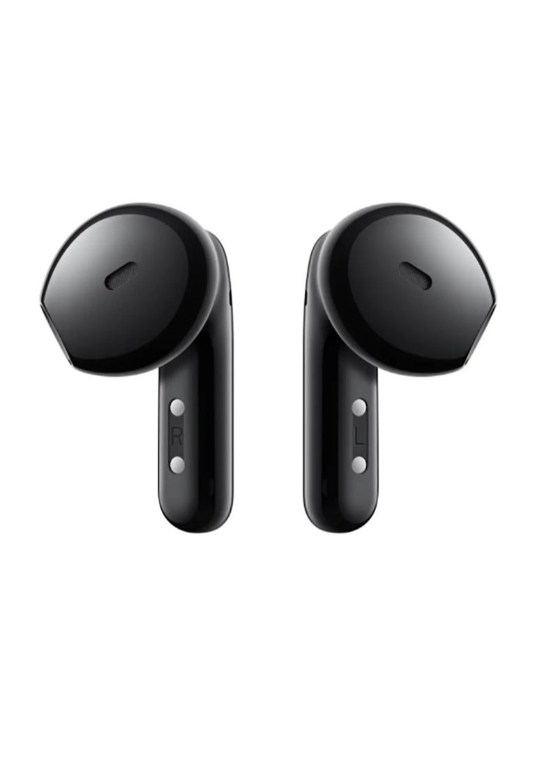 Xiaomi - Redmi Buds 6 Active | Wind Noice Cancellation for Calls | 2-Mic Reduction for Calls | Up to 30 Hrs Long Battery with Charging Case Black - Image 1
