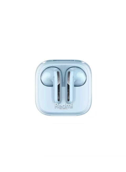 Redmi Buds 6 Active | إلغاء ضوضاء الرياح للمكالمات | تقليل الضوضاء بميكروفونين للمكالمات | بطارية تدوم حتى 30 ساعة مع علبة الشحن |