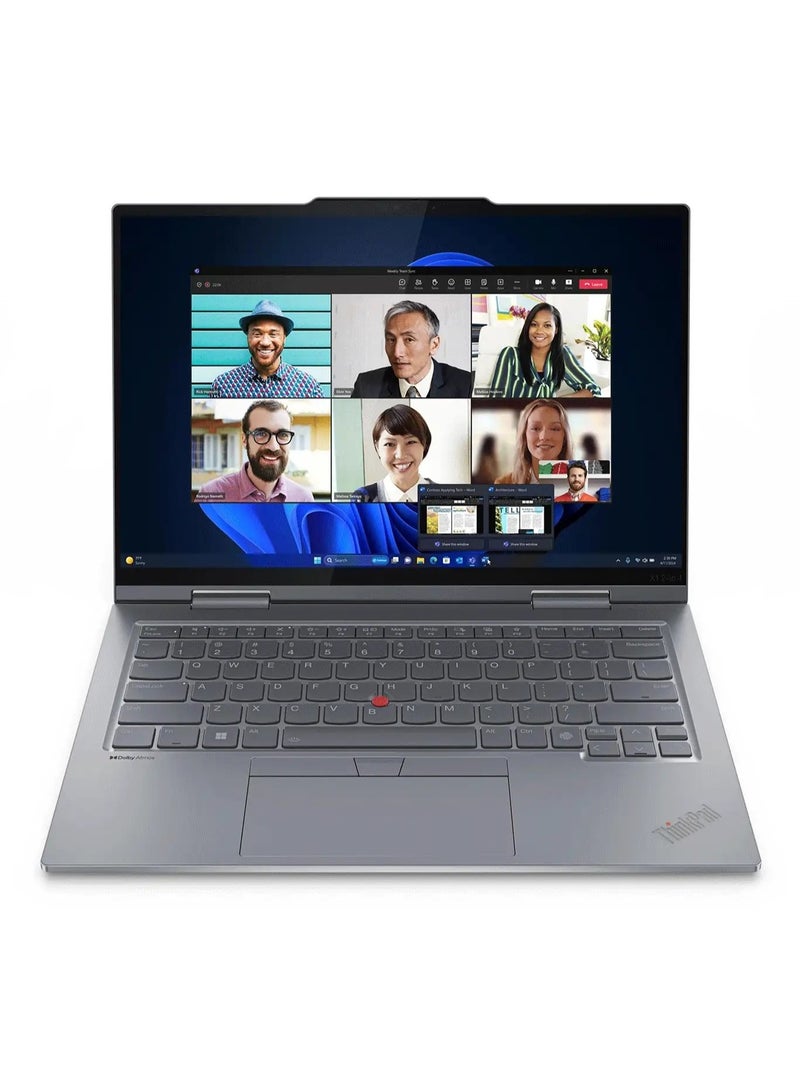 Lenovo ThinkPad X1 2-in-1 Gen 9 21KE001WUS Intel Core Ultra 7 155U 14 Inch WUXGA Touch 32GB RAM 512GB SSD Win 11 Pro English Grey - Image 1