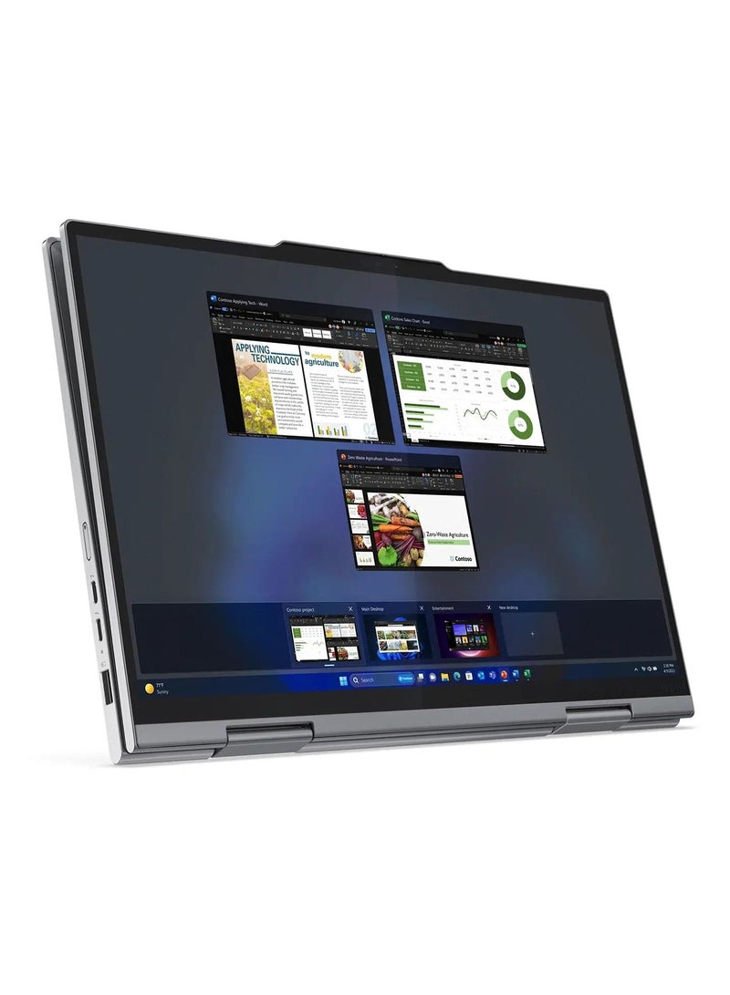 Lenovo ThinkPad X1 2-in-1 Gen 9 21KE001WUS Intel Core Ultra 7 155U 14 Inch WUXGA Touch 32GB RAM 512GB SSD Win 11 Pro English Grey - Image 3