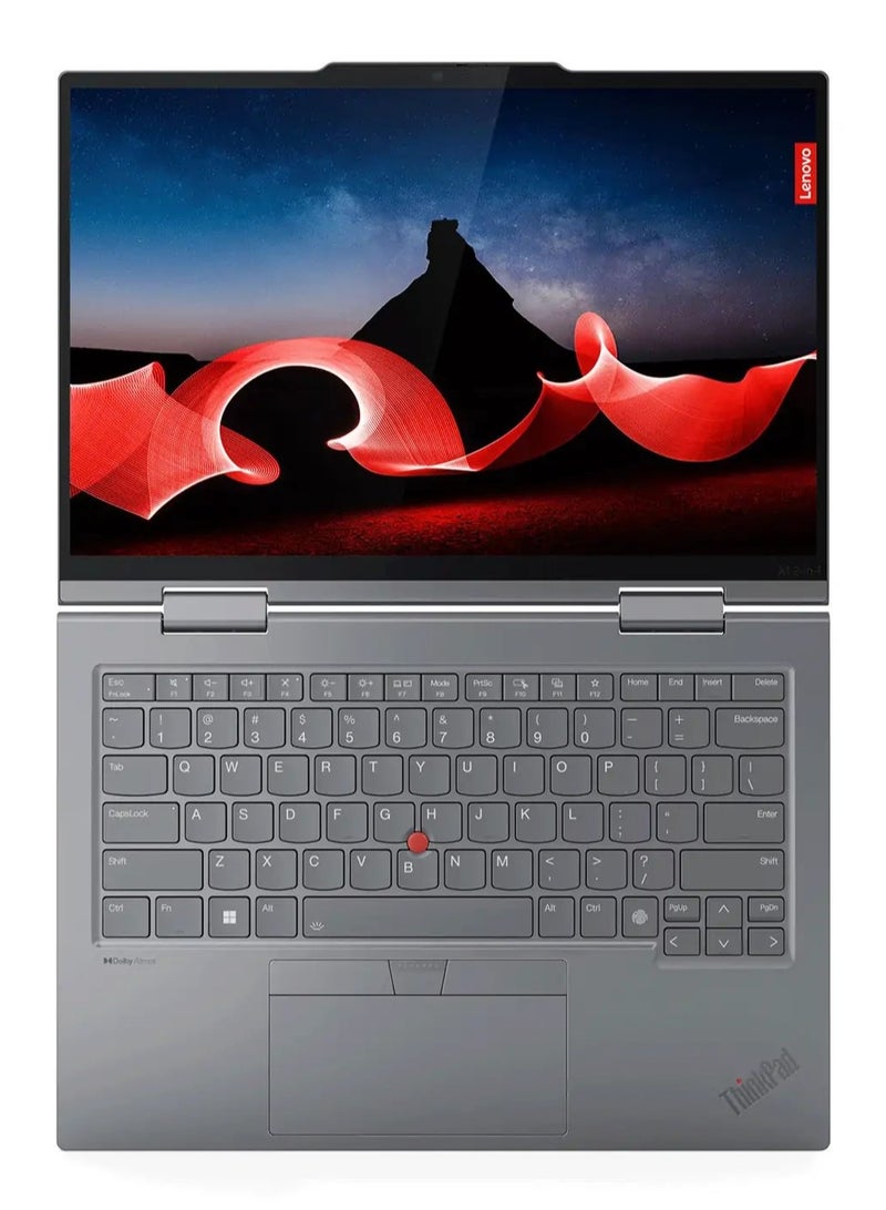 Lenovo ThinkPad X1 2-in-1 Gen 9 21KE001WUS Intel Core Ultra 7 155U 14 Inch WUXGA Touch 32GB RAM 512GB SSD Win 11 Pro English Grey - Image 4