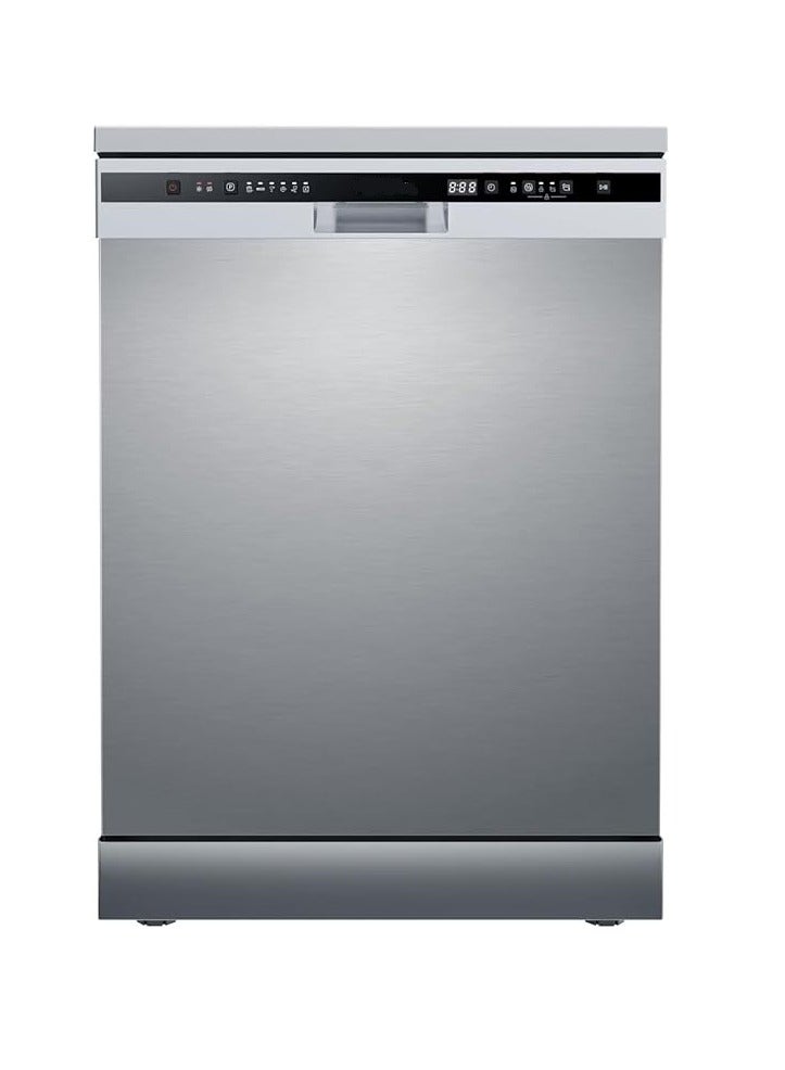Toshiba - Dishwasher 13 person 6 Programs Half Load Self-Cleaning Flexible Rack System Digital Stainless Steel DW-13F8AF(SS)-EG 11 L DW-13F8AF(SS)-EG Stainless Steel - Image 1