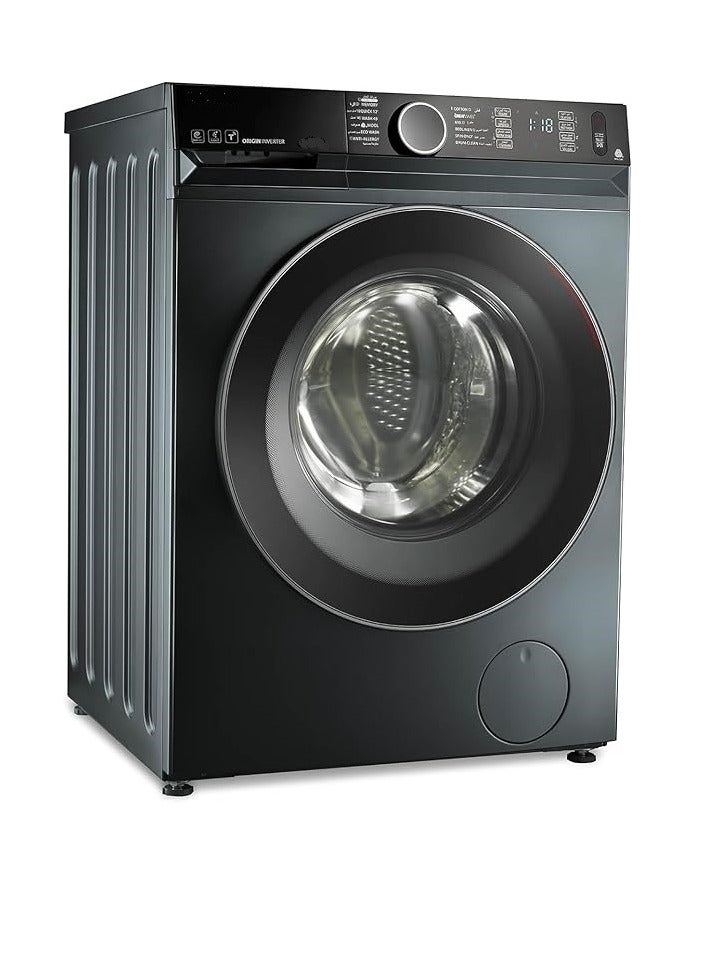 Washing Machine Front Load 9 KG Dark grey Steam Wash Wifi Control Quick Wash 12 Minutes Inverter TW-BK100GF4EG(MK) TW-BK100GF4EG(MK) Dark grey