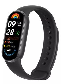 Smart Band 9 | 1.62'' AMOLED Display | Touchscreen, Multisport Tracker, Activity Tracker, Heart Rate Monitor | Upto 21 Days Battery Life Mignight Black - pnsku/N70099825V/45/_/1723291245/dfb7a5ae-b661-47a9-8daf-35780b5f00eb