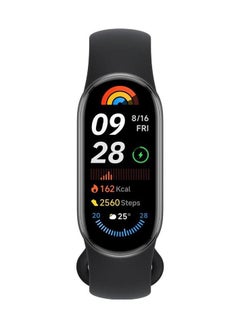 Smart Band 9 | 1.62'' AMOLED Display | Touchscreen, Multisport Tracker, Activity Tracker, Heart Rate Monitor | Upto 21 Days Battery Life Mignight Black - pnsku/N70099825V/45/_/1723291247/fed7bd7a-fe33-4ed5-9480-8bb8fc2db391