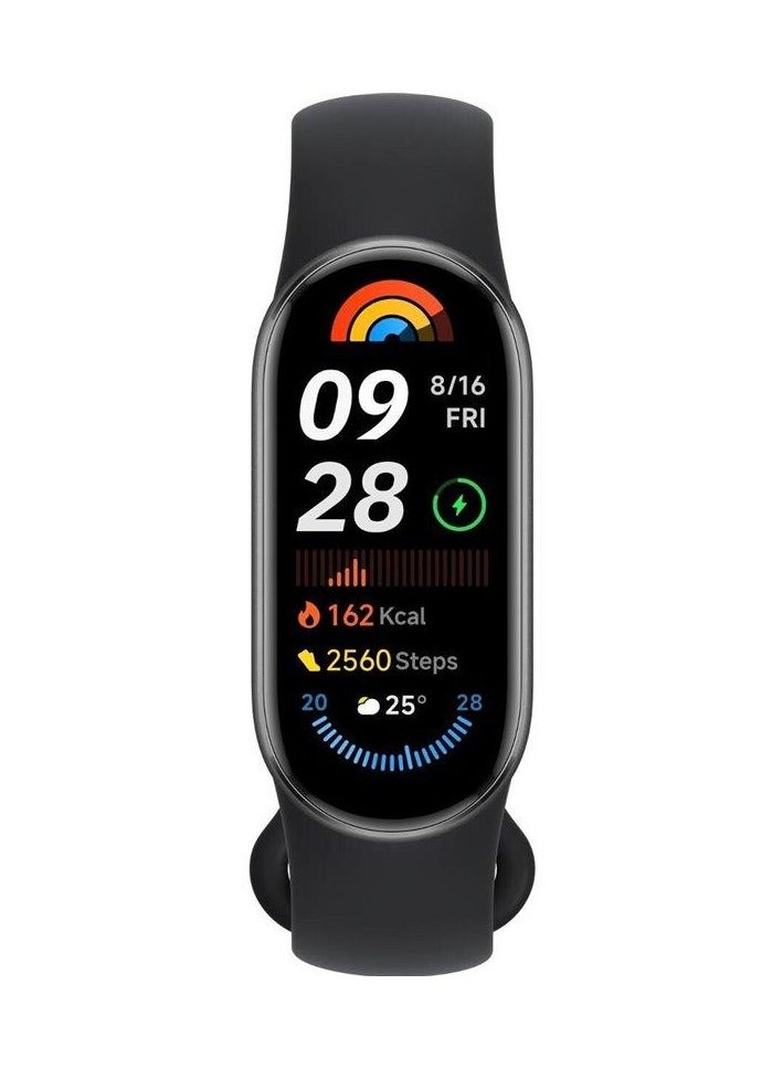 Xiaomi Smart Band 9 | 1.62'' AMOLED Display | Touchscreen, Multisport Tracker, Activity Tracker, Heart Rate Monitor | Upto 21 Days Battery Life Mignight Black  - Image 3