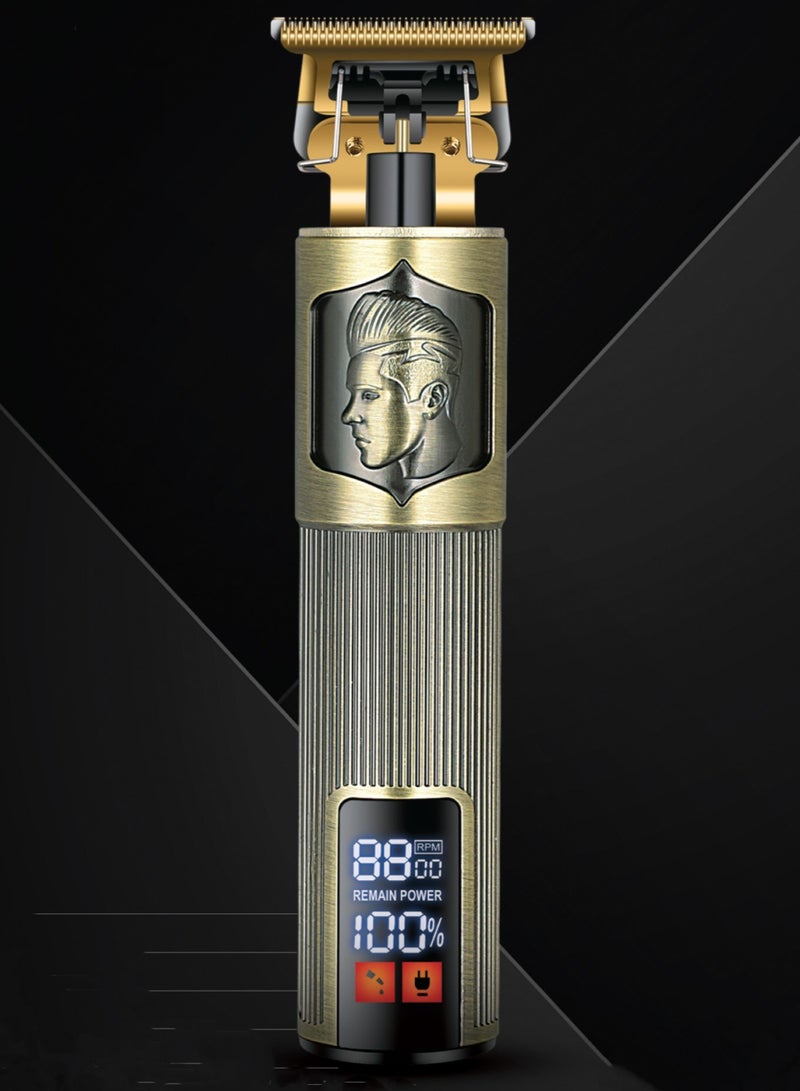 Olsenmark Outliner Hair Clipper- OMTR4110, Hair and Beard Clipper with High Capacity and Fast Charging, Powerful Performance, LED Display, Perfect for Home and Saloon Styling  - Image 1