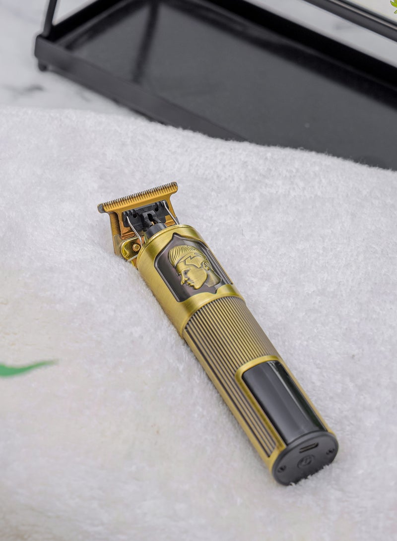 Outliner Hair Clipper- OMTR4110, Hair and Beard Clipper with High Capacity and Fast Charging, Powerful Performance, LED Display, Perfect for Home and Saloon Styling