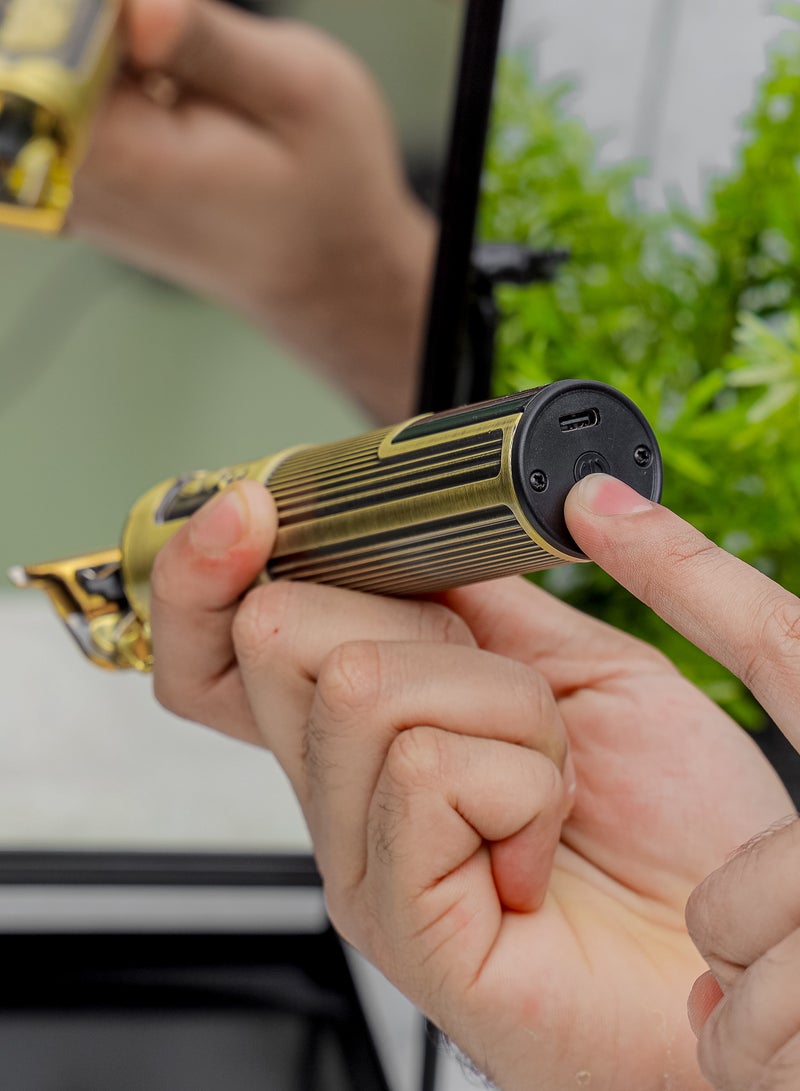 Olsenmark Outliner Hair Clipper- OMTR4110, Hair and Beard Clipper with High Capacity and Fast Charging, Powerful Performance, LED Display, Perfect for Home and Saloon Styling  - Image 3
