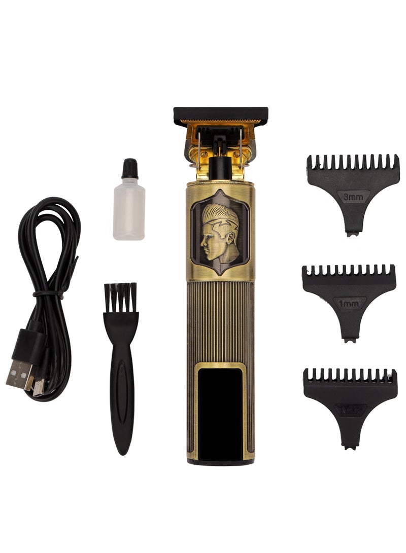 Outliner Hair Clipper- OMTR4110, Hair and Beard Clipper with High Capacity and Fast Charging, Powerful Performance, LED Display, Perfect for Home and Saloon Styling