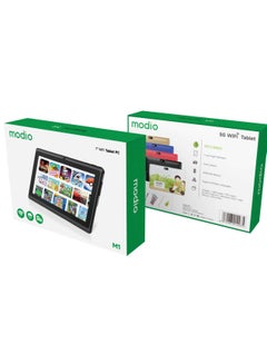 modio M1 Android Tablet Pc 7-Inch Display Dual Camera 4GB RAM 64GB 5Ghz Wi-Fi Blue - Middle East Version  - Image 4