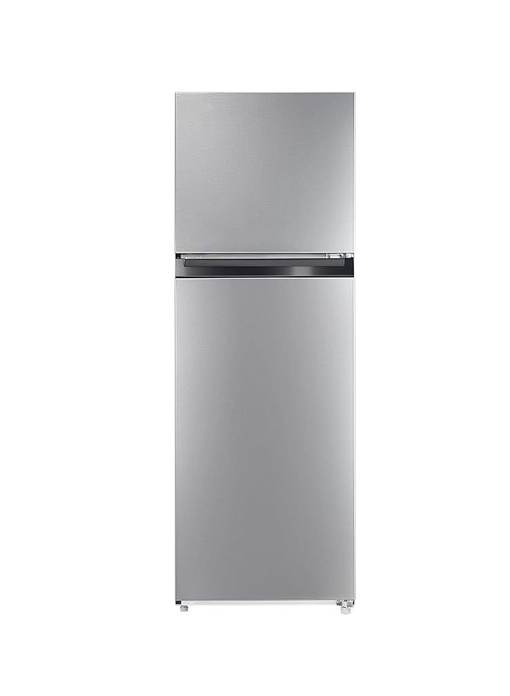 Toshiba - Refrigerator 338 liters 12 cubic feet 2 doors humidity control LED lighting electronic control GR-RT468WE-DMN(49) GR-RT468WE-DMN(49) ٍSilver grey - Image 1