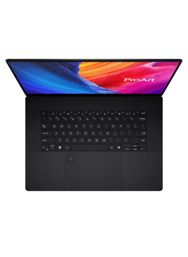 أسوس - كمبيوتر محمول ProArt P16 OLED بشاشة 16 بوصة ومعالج Ryzen AI 9 HX 370 وذاكرة وصول عشوائي 64 جيجابايت ومحرك أقراص SSD سعة 2 تيرابايت وبطاقة رسومات Nvidia GeForce RTX 4070 سعة 12 جيجابايت ونظام تشغيل Windows 11 - Image 1