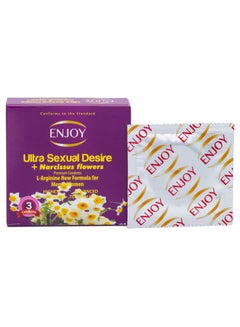 ENJOY Narcissus Flowers And Premium Condoms 12 Pcs  - Image 2