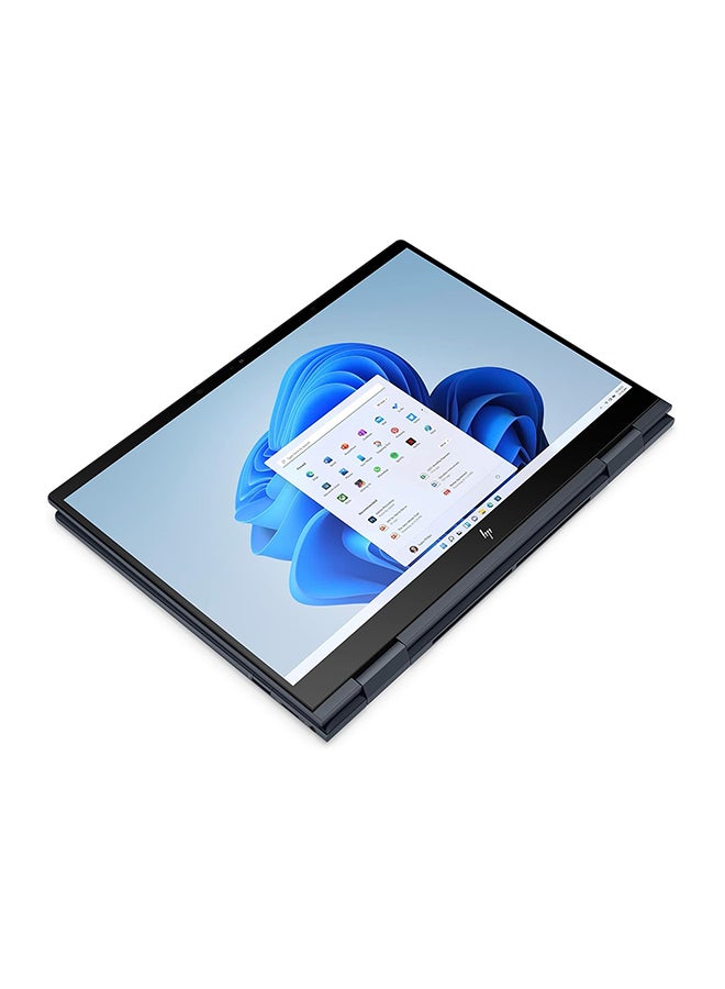 HP - Renewed - ENVY X360 2 in 1 Laptop 13.3-Inch Touch Screen Display,Intel Core i7/12th Gen/16GB RAM/512GB SSD/Intel Iris X Graphics/Windows 11 English Blue - Image 1