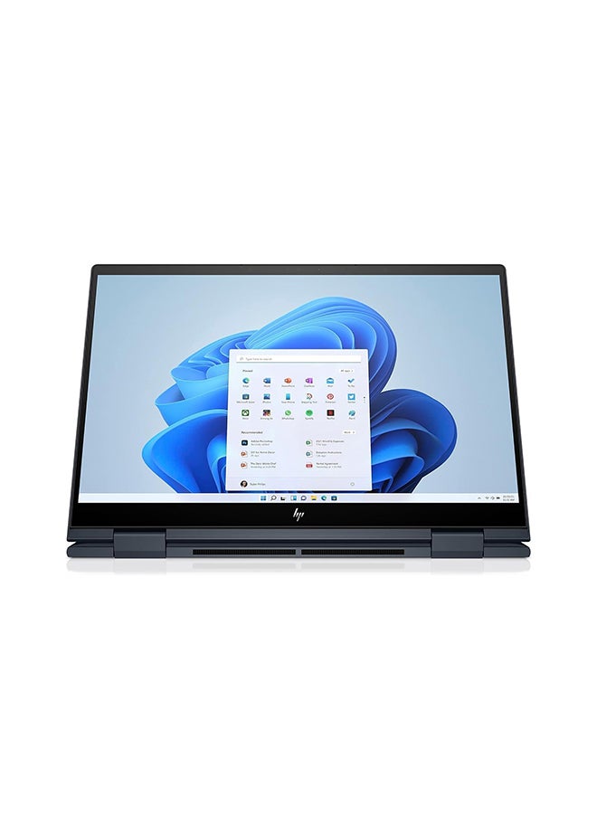 HP - Renewed - ENVY X360 2 in 1 Laptop 13.3-Inch Touch Screen Display,Intel Core i7/12th Gen/16GB RAM/512GB SSD/Intel Iris X Graphics/Windows 11 English Blue - Image 1