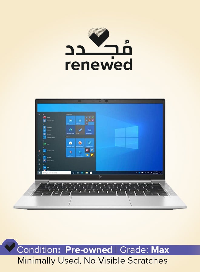 HP - Renewed - EliteBook 830 G8 With 13.3-Inch FHD Display,Intel Core i5-1135G7/11th Gen/8GB RAM/512GB SSD/Intel UHD Graphics/Windows 11 English Silver - Image 1