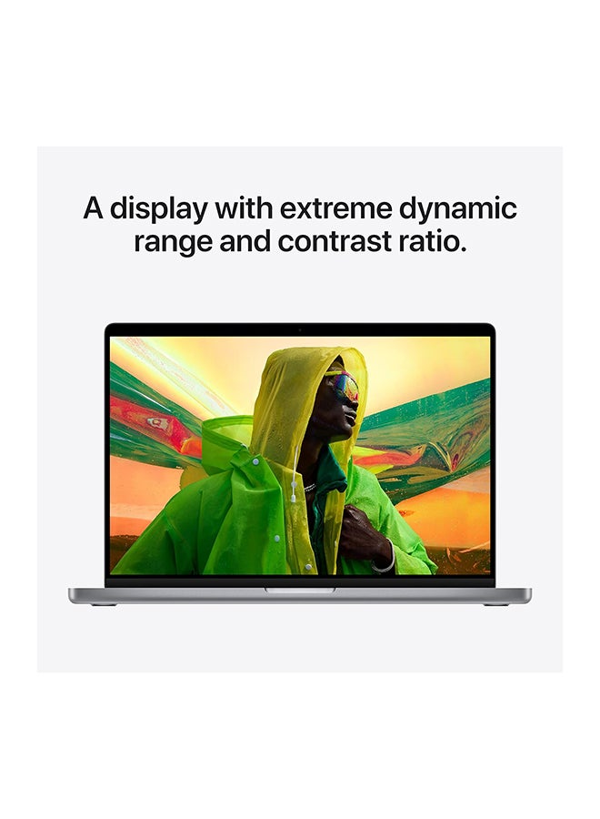 Apple - Renewed - MacBook Pro 2021 With 14-Inch Display,M1 Pro Chip/8‑Core CPU/14‑Core GPU/16GB RAM/512GB SSD/Mac OS X 10.3 Panther English Space Grey - Image 1
