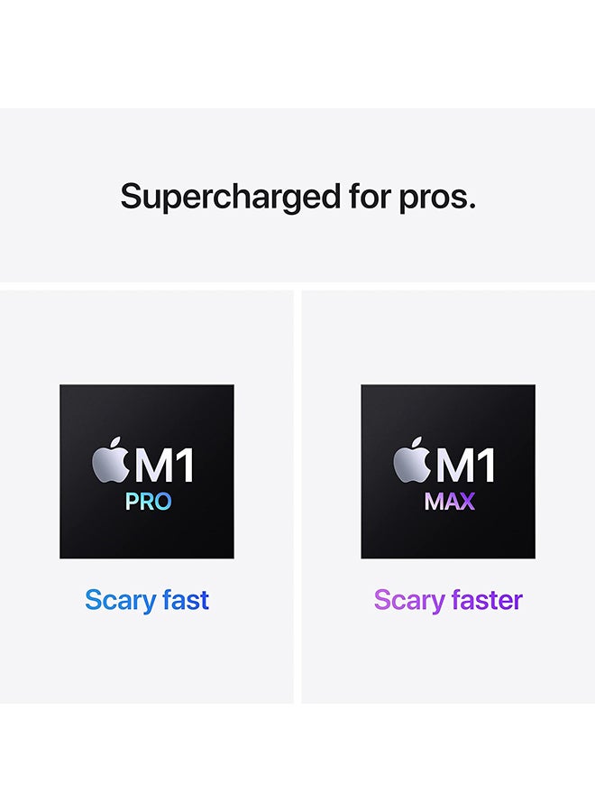 Apple - Renewed - MacBook Pro 2021 With 14-Inch Display,M1 Pro Chip/8‑Core CPU/14‑Core GPU/16GB RAM/512GB SSD/Mac OS X 10.3 Panther English Space Grey - Image 1
