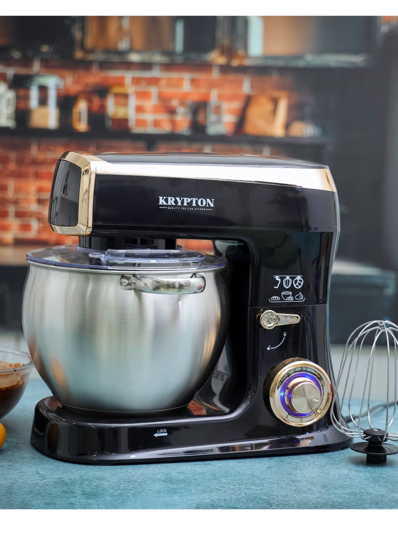 KRYPTON Stand Mixer, Kitchen Machine With 8.5L SS Bowl 1500 W KNSM6337 Black - Image 2