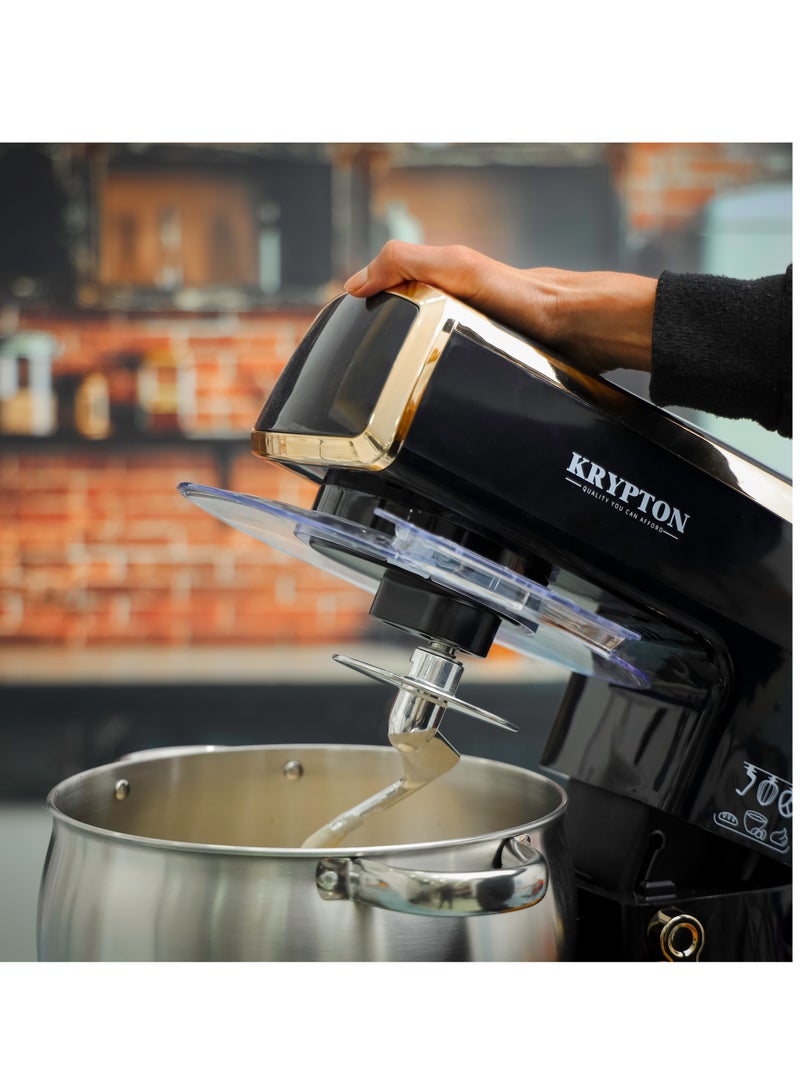 KRYPTON Stand Mixer, Kitchen Machine With 8.5L SS Bowl 1500 W KNSM6337 Black - Image 3