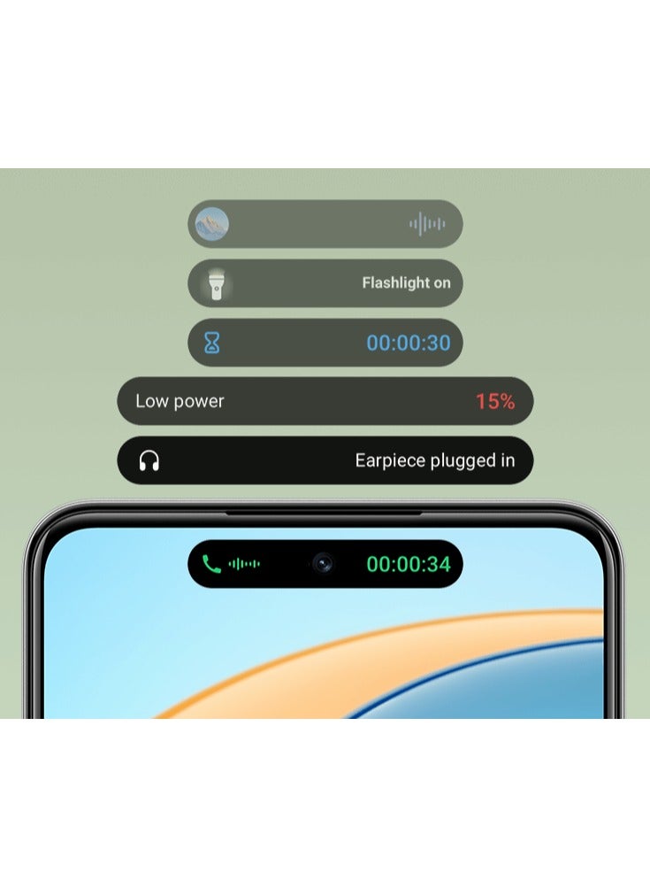 ZTE Blade A75 5G Dual Sim Mint Green 4+4GB 128GB  - Middle East Version - Image 3