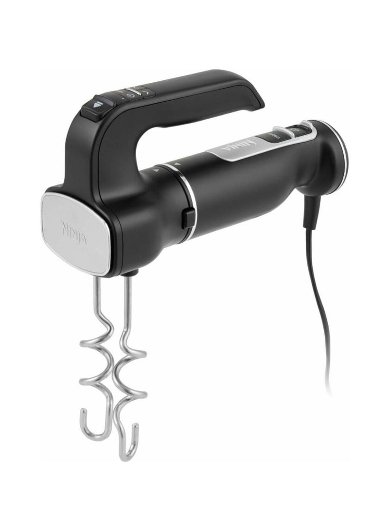 Ninja Foodi 3-in-1 Hand blender, Hand mixer and Chopper | 5 Mixing Speeds and 2 Blending Speeds | 700ml Mixing bowl | 1.5 m Long Power Cord | Dishwasher-Safe CI100EU Silver/Black - Image 3