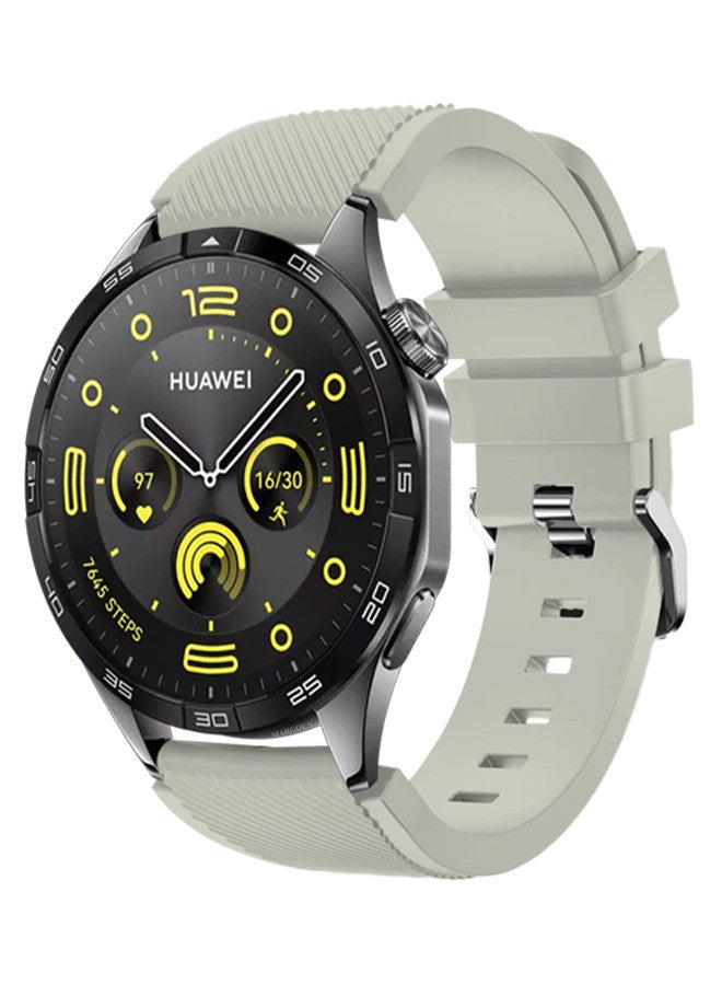 مارجون (لـ Huawei GT4 22mm) حزام سيليكون، حزام معصم رياضي قابل للتعديل، حزام رياضي من السيليكون - Image 2