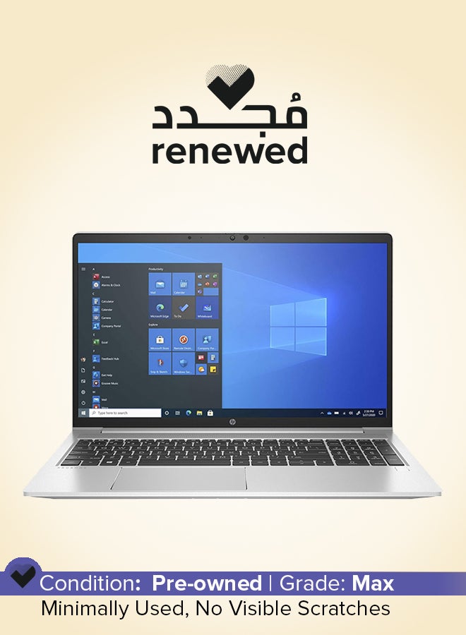 HP تم تجديده - ProBook 650 G8 بشاشة مقاس 15.6 بوصة، ومعالج Intel Core i5-1135G7/الجيل الحادي عشر/سداسي النواة/ذاكرة وصول عشوائي 16 جيجابايت/قرص SSD سعة 256 جيجابايت/نظام التشغيل Windows 11 - Image 1