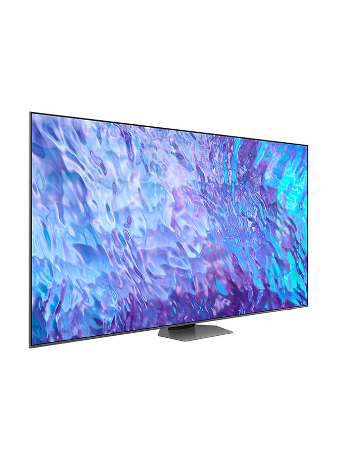 سامسونج Renewed - 55-Inch Smart QLED TV 4K 120Hz 55Q80C Black - Image 2