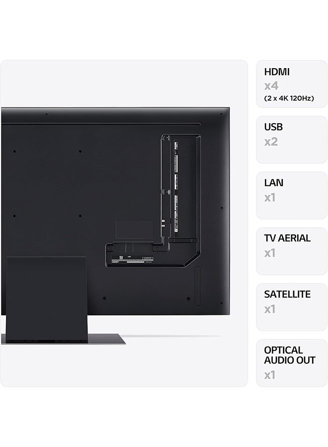 LG - Renewed - 50-Inch Smart QNED TV 4K 120Hz 50QNED81 Black - Image 1