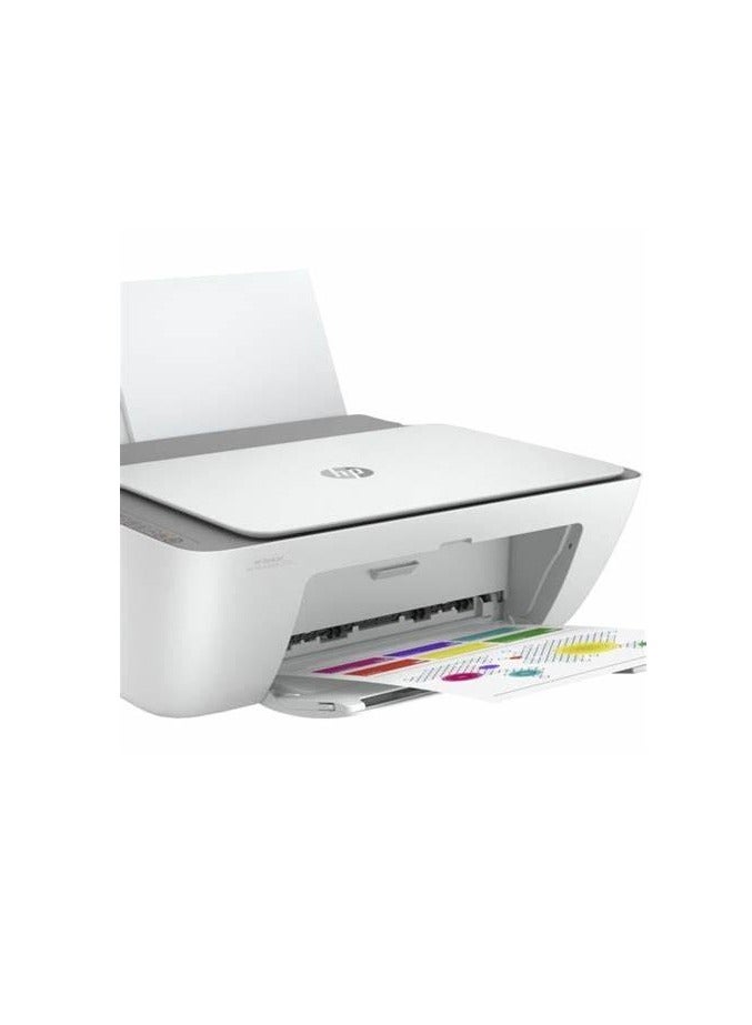 HP Deskjet 2320 All-In-One Printer & Usb Plug, Compact Printer To Print, Scan & Copy - 7WN42B White with Premium A4 500 Sheets White - Image 2