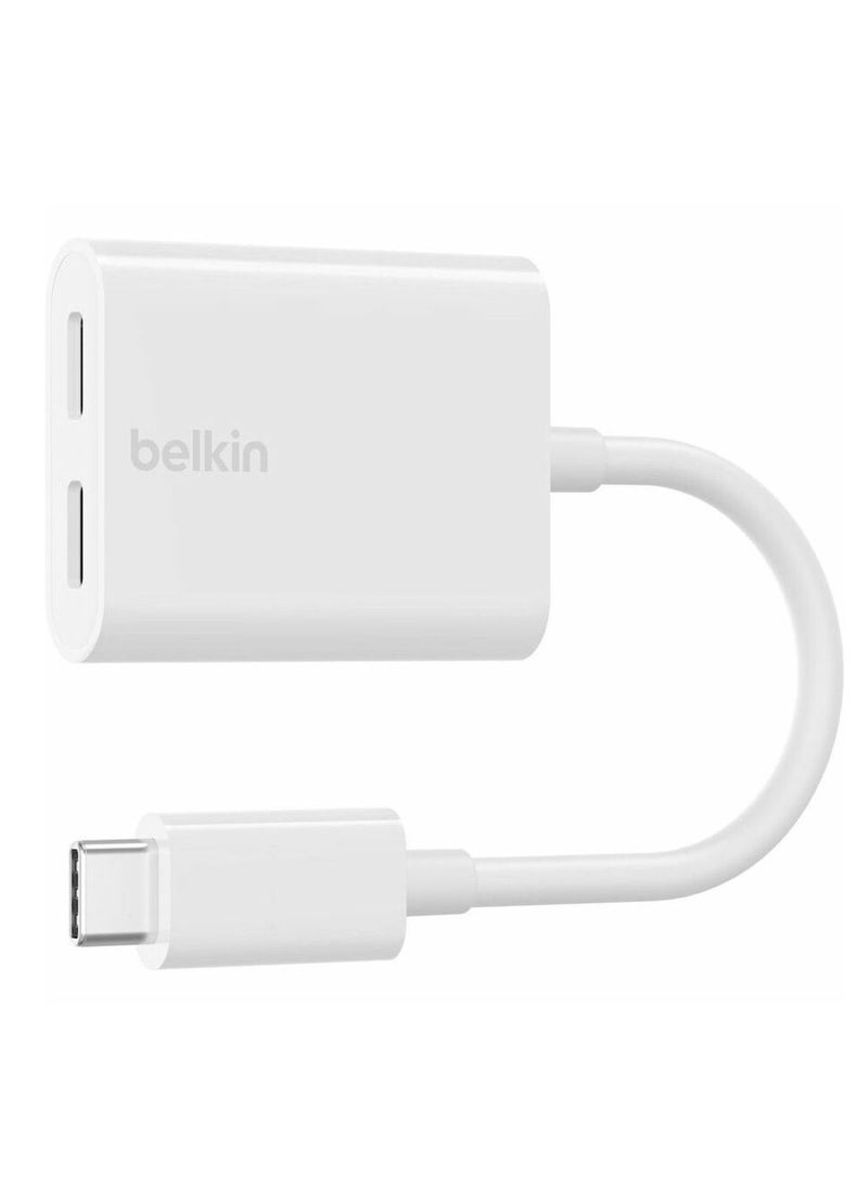 belkin 2-Port Type-C Cable - White  - Image 1