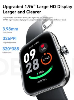 300 mAh JR-FT5 PLUS Smart Watch Can Make And Receive Calls 1.96" HD TFT Display Bluetooth Connection Fitness Monitoring Compatible With Apple And Android Bands Magnetic & Silicone Rose Gold - pnsku/N70100145V/45/_/1723521702/169e3619-d791-4a09-a4e0-99c8f9b3a275