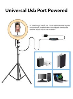 22 Inch Dimmable Circle LED Studio Selfie Ring Light With 90Inch Tripod Stand Remote And 3 Mobile Phone Holders For Makeup Camera Photography YouTube Video Shoot TikTok Vlog Live Stream With Carry Bag Multicolour - pnsku/N70100157V/45/_/1723523535/7f9766be-994b-457a-85ac-7638d3ad50a4