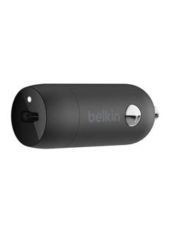 belkin 30W Type-C Car Charger Black  - Image 1